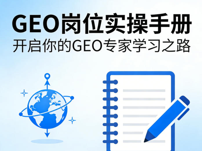 GEO岗位实操手册，开启你的GE0专家学习之路-多金部落-社群网课资源站